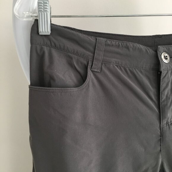 PATAGONIA Gray Zip Pockets Adjustable Length Drawstring Hiking Pant - Picture 7 of 16